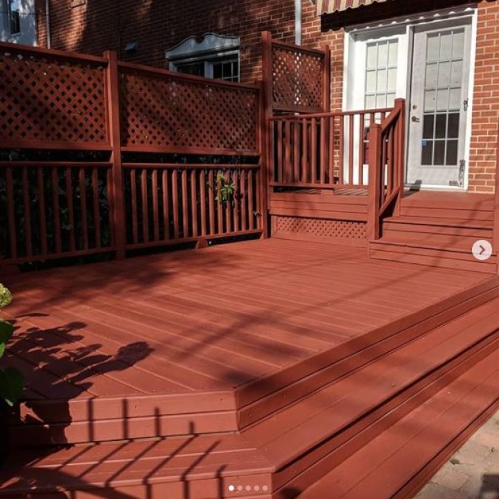 Painters Montreal Mount Royal Deck After