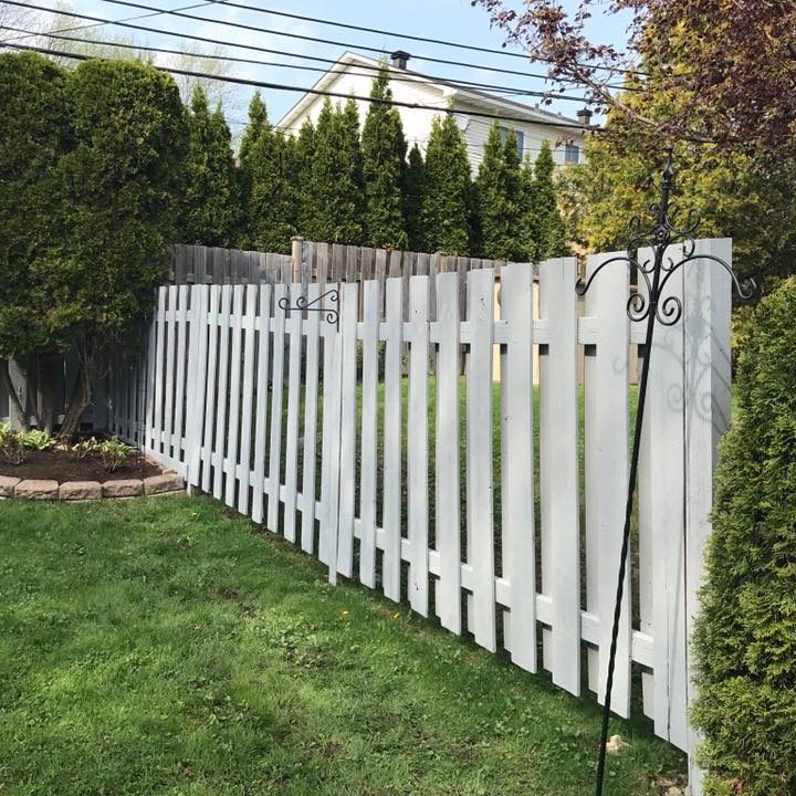 Painters Montreal Old Wooden Fence After
